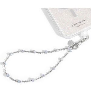 Kate Spade Glitter Chain charm for phone
